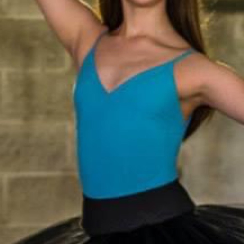 Blue Capezio Leotard(extra small)